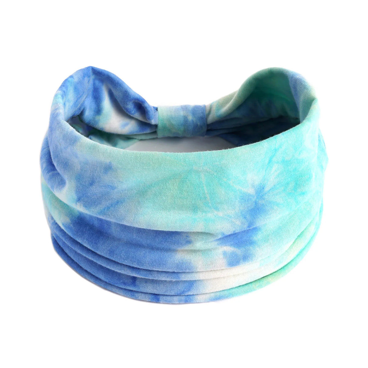 Boho Headbands For Women Fashion Stretch Wide Hair Bands Knoted Turban Yoga Sweatband Elastic Head Bands Stylish Wrap Headbands