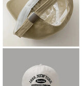 Spring Korean Retro Baseball Hat Women, Autumn and Winter, Wild Ins, Street Letter Embroidery Cap, Summer Couple Men