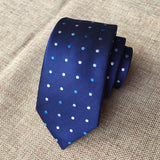 Mans 6cm Skinny Ties Striped Plaid Neckties Fashion Tie Jacquard Classics Business Mens Wedding Party  Dress Woven Slim Tie