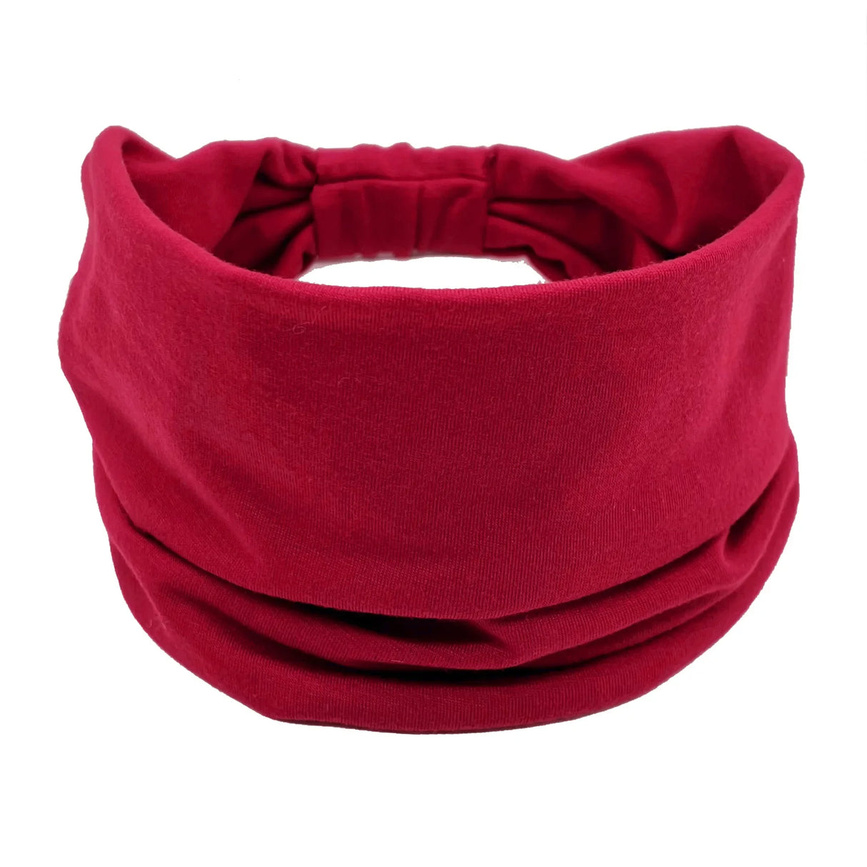 Headwrap Solid Color Knot Wide Headbands for Women Soft Cotton Sports Elastic Hair Bands Accessories Yoga Bandana Bandage