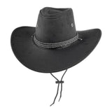 New British Style Jazz Hat Cowboy Hat Western Suede Denim Hat Men's and Women's Ethnic Style Retro Knight Top Hat Wholesale