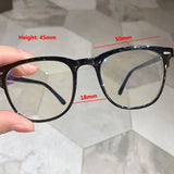 Anti-Blue Light Blocking Near Sight Glasses Trend Women Men Myopia Eyeglasses Optical Spectacle Minus Eyewear Diopter 0 To -6.0