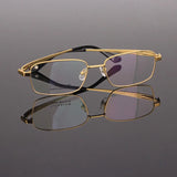 BETSION New Retro Square Pure Titanium Upscale Men Optical Glasses Frames Women Fashion Prescription Eyeglasses
