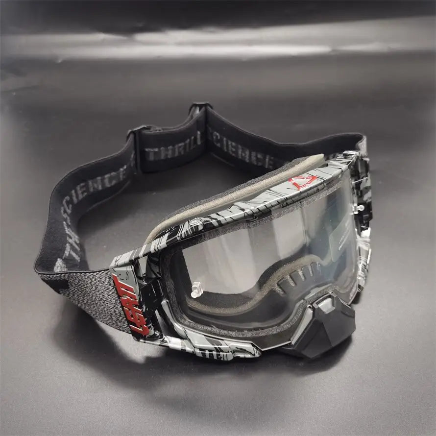 6.5 Lens Anti-fog Motocross Goggles MX MTB ATV Helmet Glasses DH Moto Enduro Safety Goggles Motorcycle Skiing Snowboard Goggle