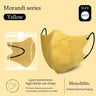 10Pcs Fish Mask Summer Slim Edition Adult Morandi 3 Layer Approved Face Masks Respirator Masque