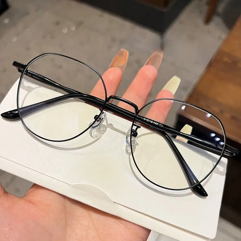 Blue Ray Blocking Anti-Blue Light Glasses Ultralight Metal Computer Goggles Eye Protection Optical Spectacle Eyeglass Office