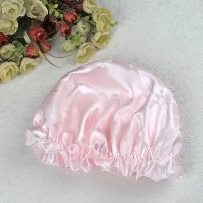 100% Mulberry Silk Nightcap Hair Styling Pure Silk Sleeping Hat Free Shipping
