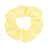 Women Lady Female Flower Hair Accessories LatticePrint Elastic Hairs Ties Yellow Scrunchies Hair Rope Girls Headwear