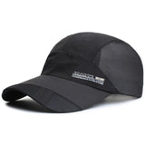 Mesh Baseball Hat Summer Men Women Sunhat With Visor Breathable Quick-Dry Outdoor Fishing Hiking Running Sports Cap Fashion
