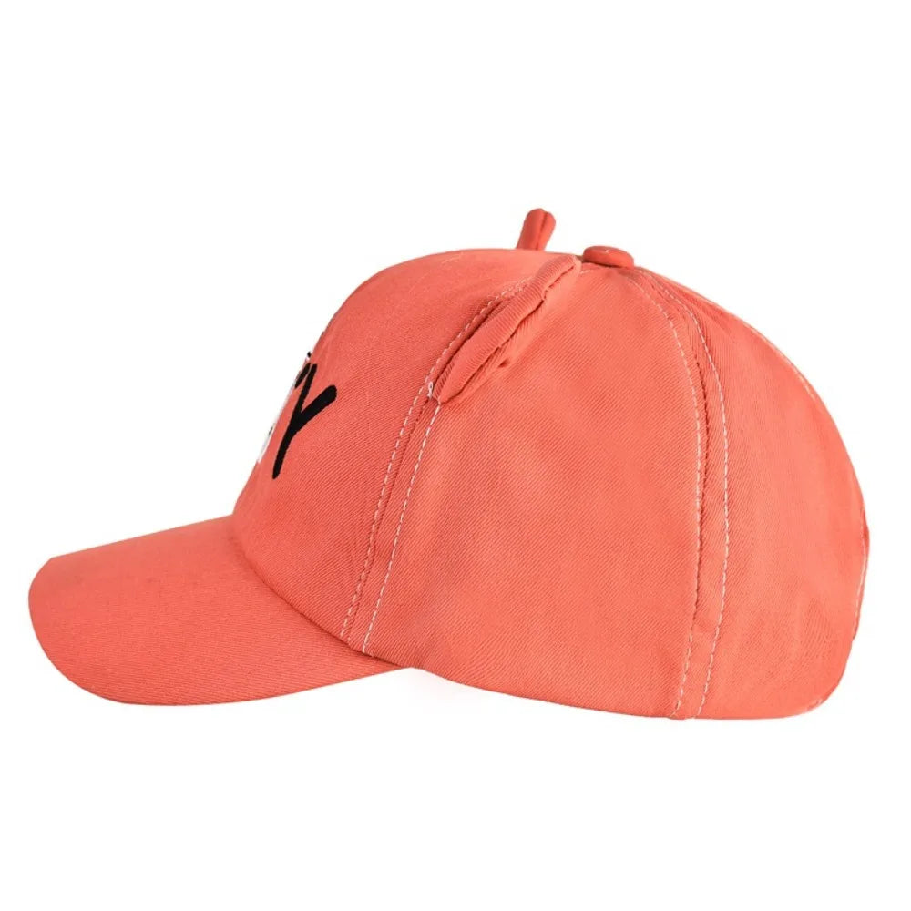 Spring Summer Cartoon Baby Baseball Cap Kids Boys Girls Sun Hat Outdoor Toddlder Children Adjustable Cap Peaked Caps