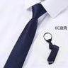 Mens Ties Casual Zipper Neck Ties Professional Formal Shirt Convenient Lazy Zip Tie Striped Business Arrow Ties