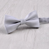 RBOCOTT Solid Bow Ties for Men Plain Party Wedding Bowtie Candy Color Bowknot Red Green Black Blue Bow TieWholesale Accessory