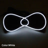 LED Acrylic Bow Tie Light up LED Men Bow Tie Luminous Bow tie Costume Men Ties DJ Dance Glow Decoration Novelty Gift LED Cravat