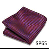 High Grade 2023 New Style Hot sale Silk Handkerchief Black Suit Accessories Solid Men Abraham Lincoln's birthday Pocket Square