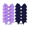 10Pcs/lot Grosgrain Ribbon Pigtail Hair Bows Elastic Hair Ties Hair Bands Holders Girls Baby Hair Accessories for Baby Infants