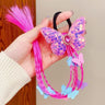 New Girls Colorful Wigs Ponytail Headbands Rubber Bands Beauty Hair Bands Headwear Kids Hair Accessories Head Band Hair Ornament