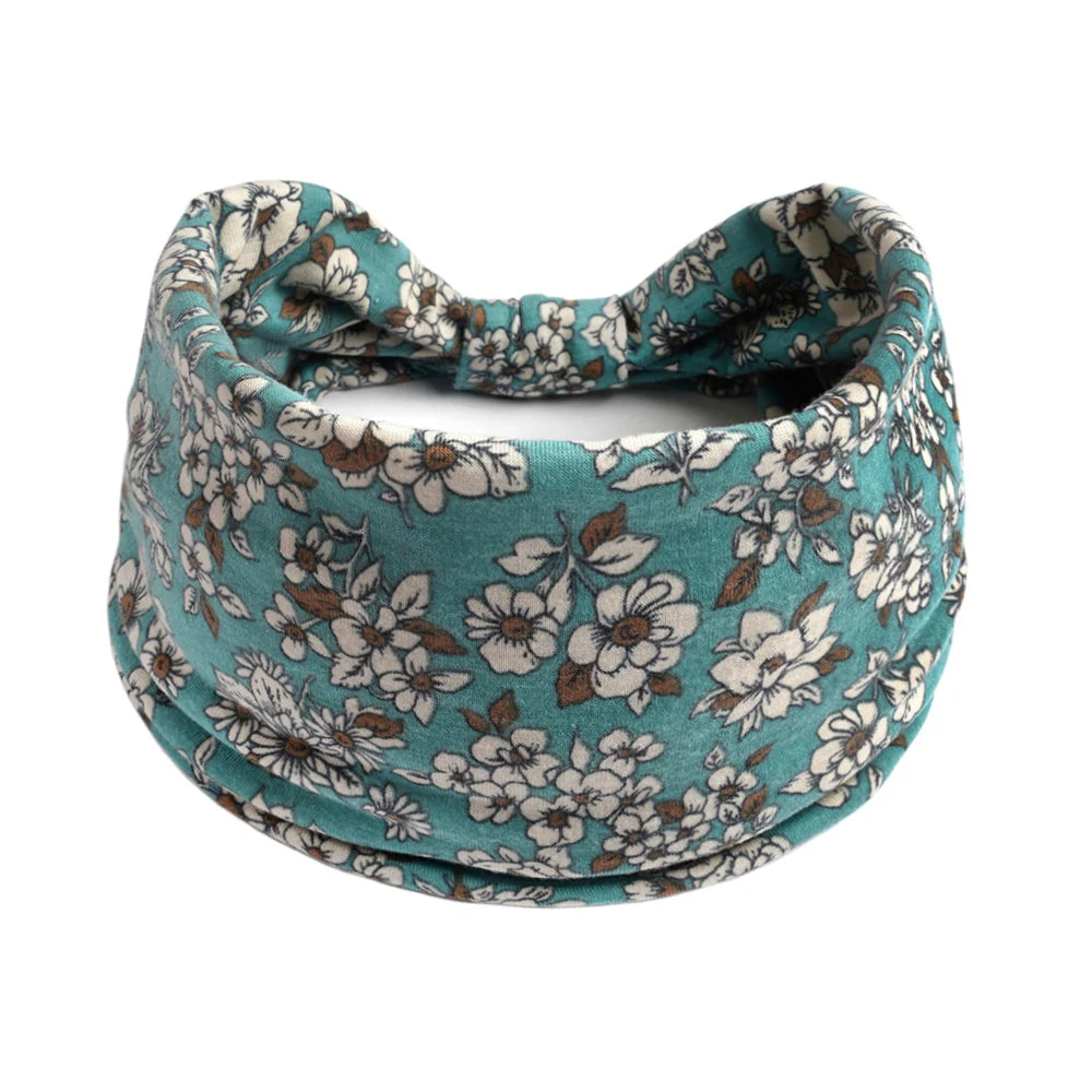 Women Hair Bands Headband Bohemian Sports Run Bandage Elastic Girl Wide Headband Print Wide Headwrap Headpiece Hairband Ladies