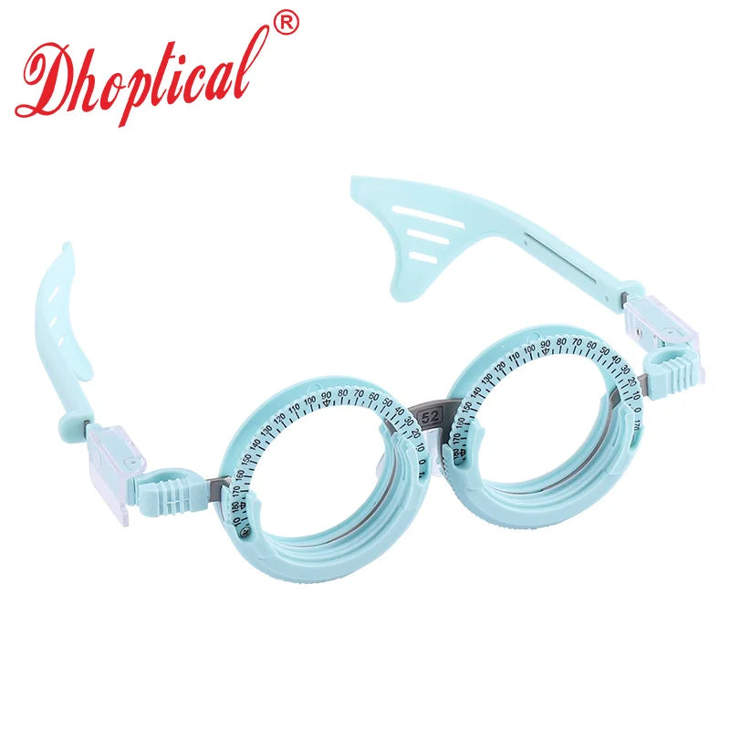 Pure Titanium Trial Frame Optometry Frame Multi Pupil Adjustable Lens Leg Eye Distance Measurement 3 Lenses By Dhoptical