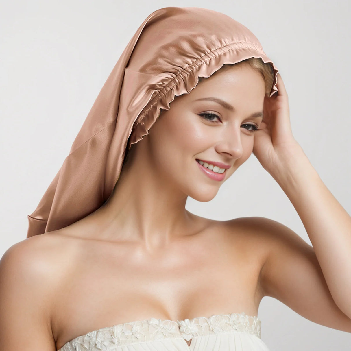 Unisex Elastic Bonnet Long Hair Sock Dreadlock Braids Cap Sleep Hats Head Wrap Turban Night Cap Hair Care Nightcap for Women Men