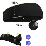 Sweatband for Men Women Elastic Sport Hairbands Head Band Yoga Headbands Headwear Headwrap Sports Hair Accessories Safety Band