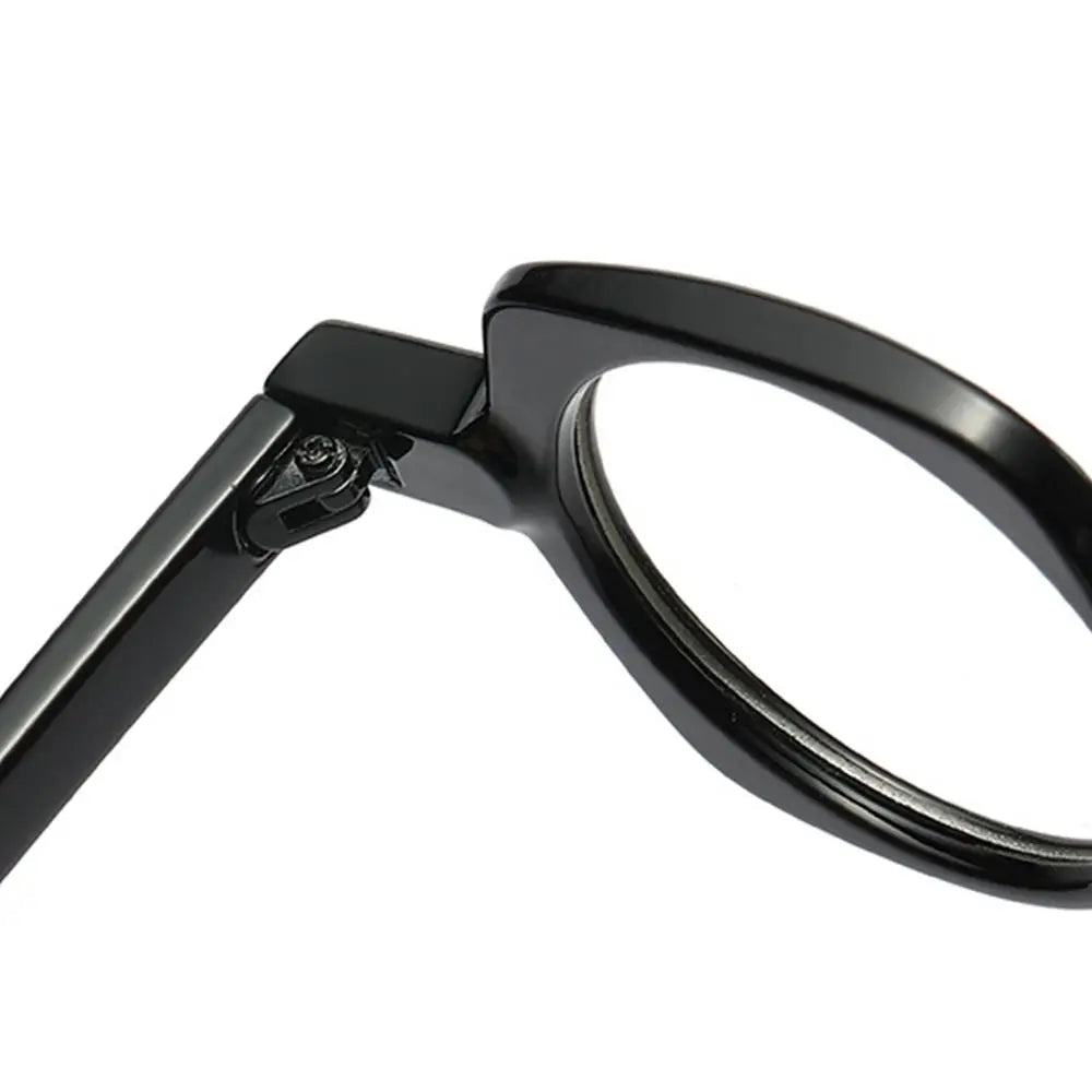 Round Square Frame Blue Light Blocking Glasses Japanese Style Unisex Non-Prescription Glasses Eyeglasses Frame