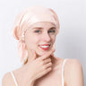 100% Natural Mulberry Silk Sleeping Cap Silk Shower Cap Nightcap Housework Cooking Hair Care Bonnet Protector Hair Accessories