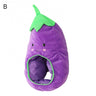 Funny Hat for Women Men Cactus Eggplant Watermelon Sunflower Soft Plush Doll Headgear Hat Sleeping Toy