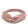 Fashion WomenFloral Headband Hair Accessories Leopard Cross Knotted Bow Chiffon Hair Band Girls Headdress Ladies Hoop Headwear