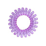 Telephone Wire Elastic Clear Hair Bands Plastic Spring Gum For Hair Ties No Crease Coil Hair Tie Ponytail Hair Accessories
