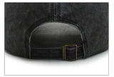 Hat Men's Washed Coated Baseball Cap Color Tile Korean Version Simple Dome Cap Solid Color Sports Sun Hat