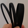 3pc European and American Black Khakistyle  Hairbands Headbands for Women Girls Men Sport Washface Korean Hair Accessories Tool