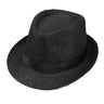 Children Kids Summer Beach Straw Hat Jazz Panama Trilby Fedora Hat Gangster Outdoor Breathable Hats Girls Boys Sunhat