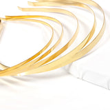 5pcs Blank Metal Headbands DIY Headbands Plain Thin Headbands for Making Hair Accessories For Jewelry
