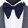 New Big Bow Ties Men's Solid Bowtie Red Black Yellow Fashion Bowknot For Men Wedding  Party Accessories