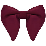 GUSLESON Fashion Pink Champagne Blue Solid Bow Tie For Men Classic Big Bowtie For Party Wedding Bowknot Adult Mens Tie