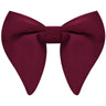 GUSLESON Fashion Pink Champagne Blue Solid Bow Tie For Men Classic Big Bowtie For Party Wedding Bowknot Adult Mens Tie