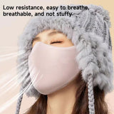 Fashion Warm Face Mask for Women High Quality Washable Reusable Anti Dust Windproof Mouth-muffle Winter Warm Breathable Mask