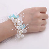 Elegant Girls Headband Lmitated Pearl Hair Headdress Baby Girls Flower Wreath Bride Garland Head Hoop Wedding Headbands Hair