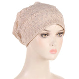 Women Men Sleeping Hat Baggy Beanie Satin Lined Night Unisex Sleep Cap Hair Care Bonnet Hair Loss Nightcap Pullover Hat Headwear