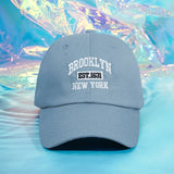 1pc Men and Women's Vintage Embroidered Baseball Cap With 'BROOKLYN NEW YORK' Print Suitable For Daily Wear and Gift Giving