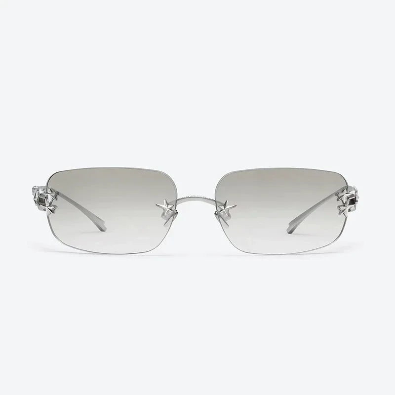 Luxury Brand Designer Fashion GM Titanium Half frame Sunglasses Men Driving Sun Glasses Goggles Shades UV400 Eyewear Glitt