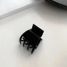 Women Elegant Black Geometric Plastic Hair Claw Lady Sweet Long Hair Holder Toothed Hair Clips Hairpins Fashion Hair Accessories
