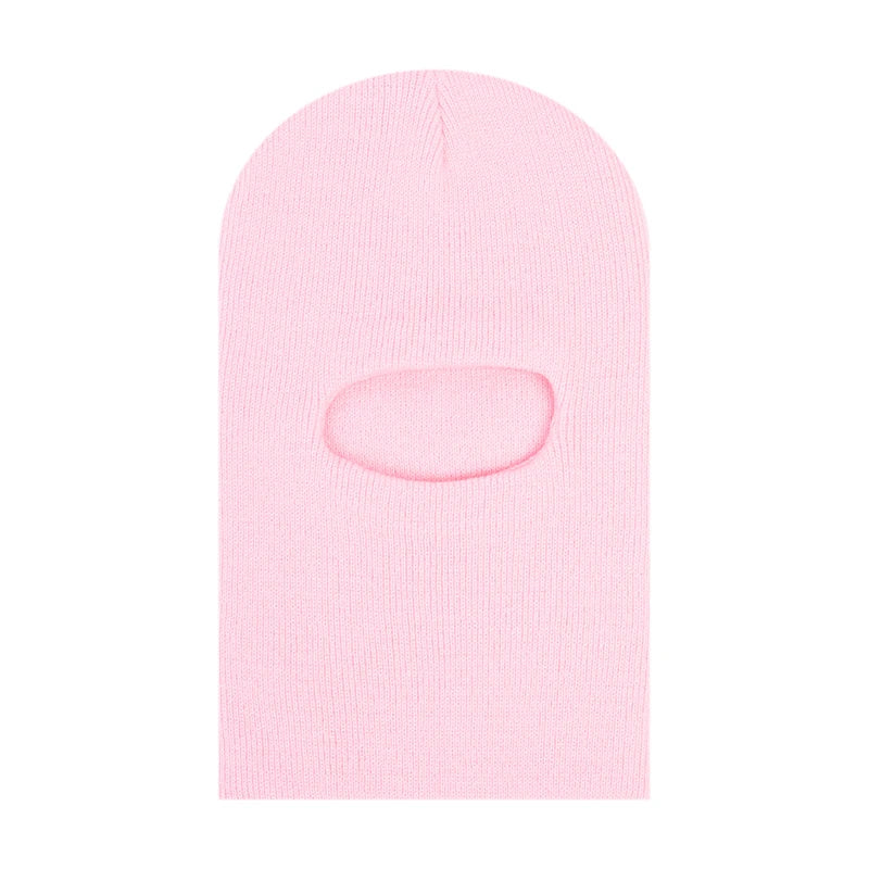Winter Baby Knitted Hat for Girls Boys Warm Ears Neck Kids Bonnet Hat Scarf One-Piece Children Beanie Baby Cap 1-5Y