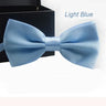 Classic Men Bowtie Boys Grils Children Bow Tie Fashion Solid Color Green Red Black White Green Wedding Ties Accessories