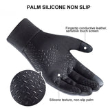 LOOGDEEL Skiing Gloves Waterproof Windproof Winter Cycling Running Ski Warmth Sports Gloves Touch Screen Full Fingers Non-Slip