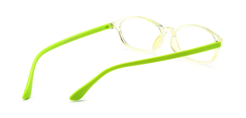 Blue Light Blocking Glasses for Kids Computer Glasses Silicone Frame Clear Lens Girl Boy Video Gaming Children Safety Eyewear