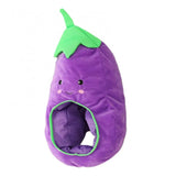 Funny Hat for Women Men Cactus Eggplant Watermelon Sunflower Soft Plush Doll Headgear Hat Sleeping Toy