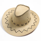 New Kids Western Cowboy Hat Curved Brim Outdoor Toddler Sun Hat Children Birthday Gifts Vacation Cap Party Cosplay Hat