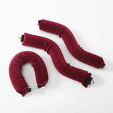 Heatless Hair Curler Satin Sleeping Cap Set No Heat Hair Rollers Curling Rod Headband Soft Curlers Lazy Curls Bonnet Night Hat