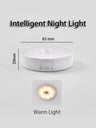 LED Smart Human Body Sensor Night Lamp Emergency Automatic Lighting USB Charging Wireless Magentic Suction Use Night Light